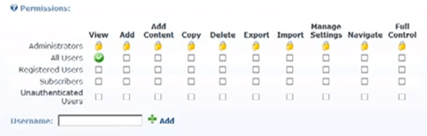 DNN Granular Permissions